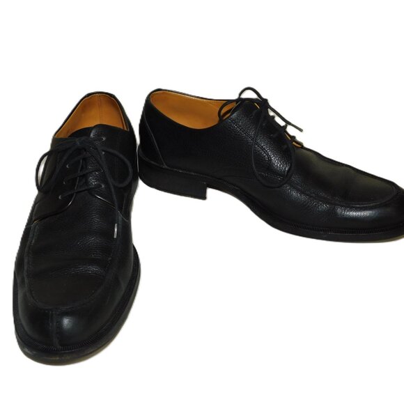 Martin Dingman Black Leather Lace-Up Oxford Dress Shoes Made In Italy Size 9 main image 7
